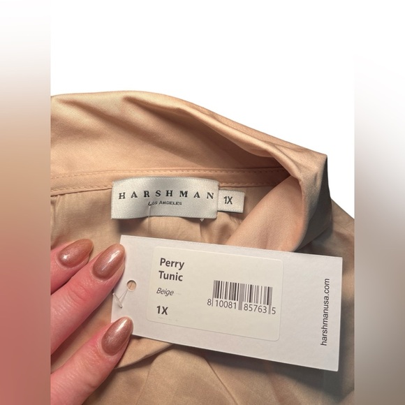 Harshman New NWT 100% Cotton Perry Tunic Plus 1X - Picture 5 of 6